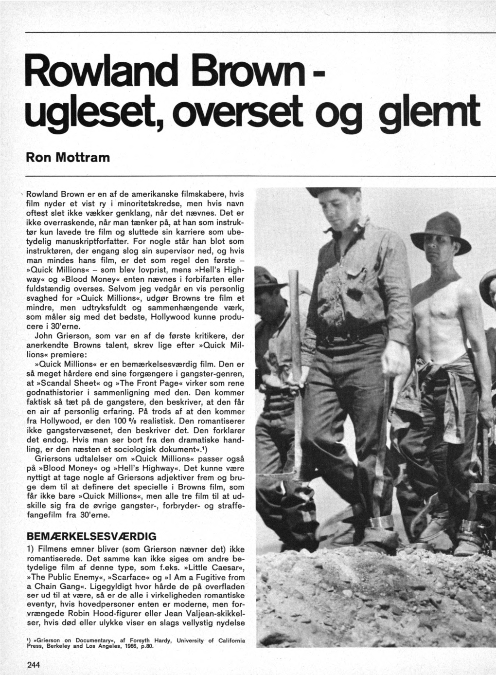 Rowland Bnown - Ugleset, Overset Og Glemt