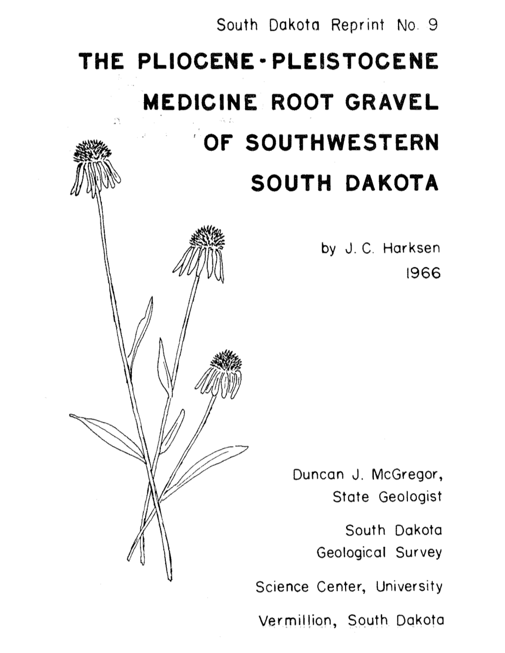 The Pliocene· Pleistocene Medicine Root Gravel Of