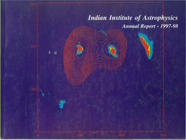 Indian Institute of Astrophysics Academic Report 1997-1998