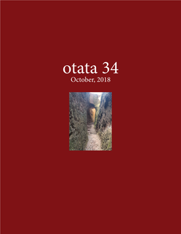 Otata 34 (October 2018)