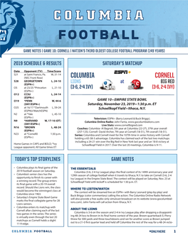 Game Notes Template 2019.Indd