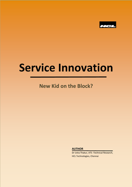 Service Innovation