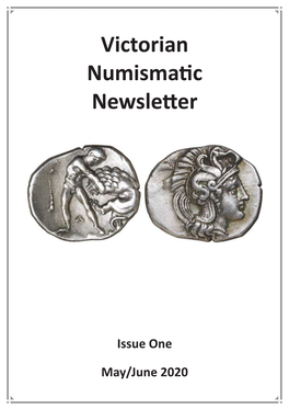Victorian Numismatic Newsletter