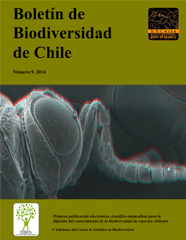 Boletín De Biodiversidad De Chile Número 9, 2014