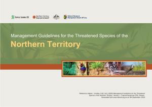 NT Threatened Species Profiles