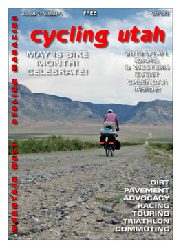 Cycling Utah Magazine May 2013 Issue