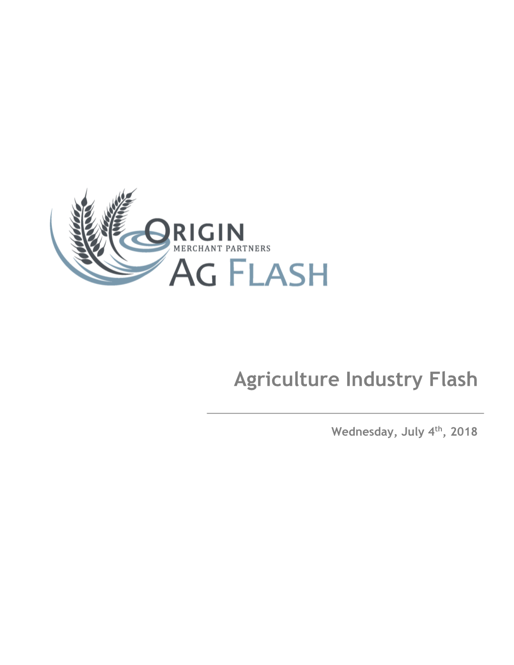 Agriculture Industry Flash