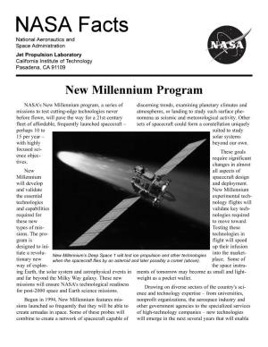 New Millennium Program