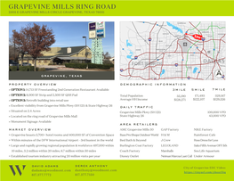 Grapevine Mills Ring Road Allen 121 Little Elm the Colony 78 2505 E Grapevine Mills Circle Grapevine, Texas 76051 Reservoir