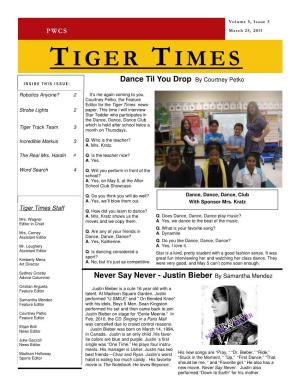 Tiger Times Volume 5 Issue 3.Pub