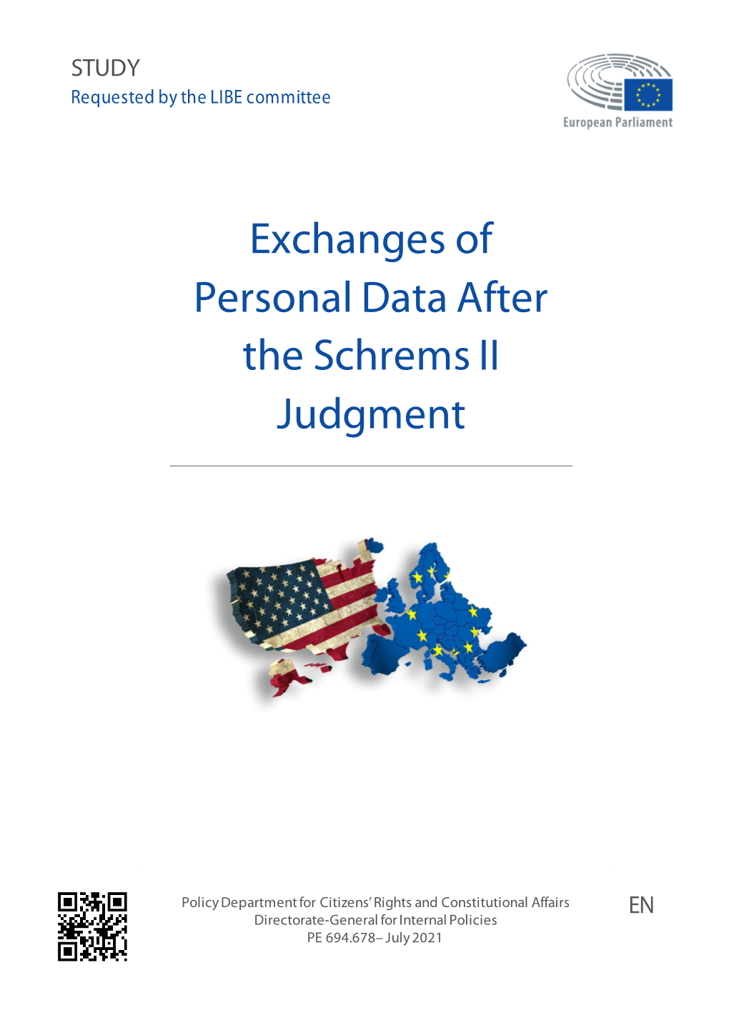 Exchanges of Personal Data After the Schrems II Judgment