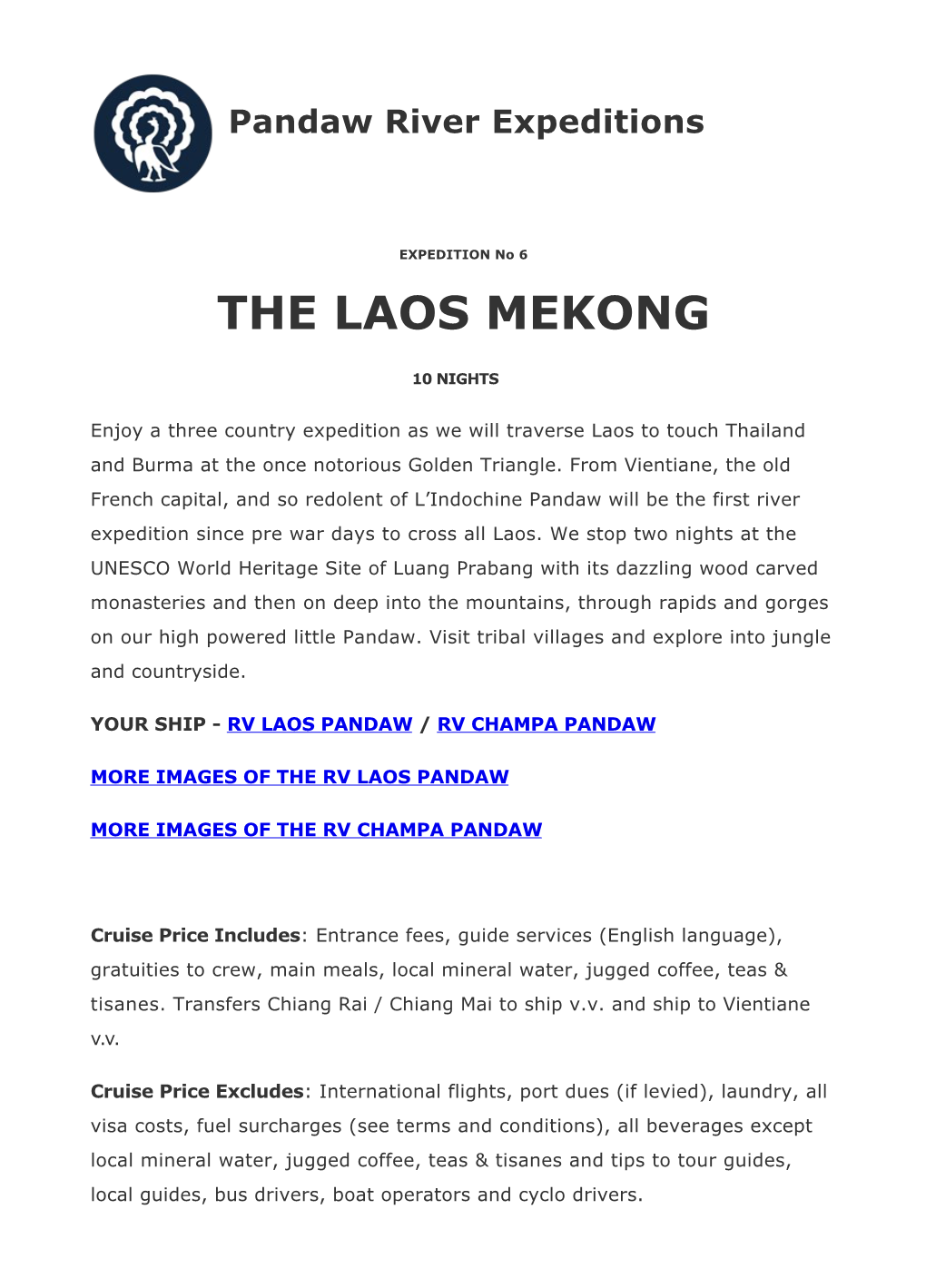 The Laos Mekong