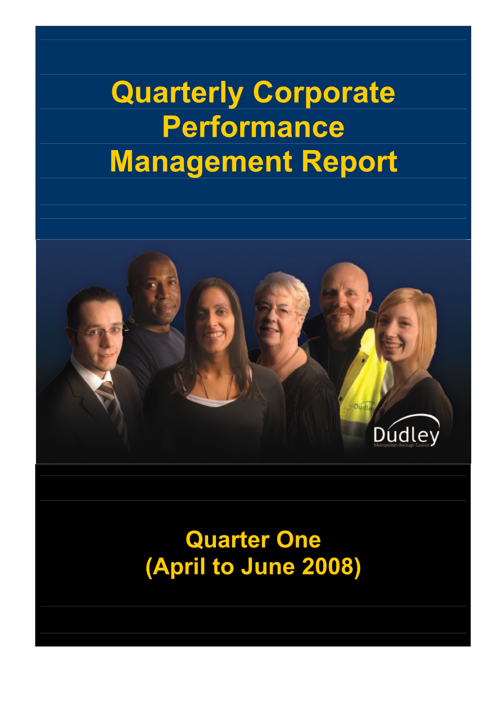 Quarterly Corporate Performance Management Report