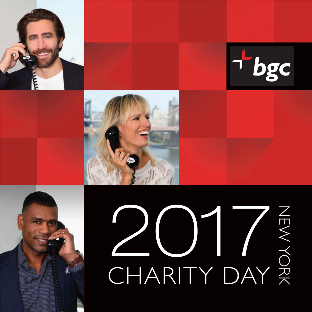 CHARITY DAY BGC 2017 CHARITY DAY Transforming a Seemingly Insurmountable Tragedy Into a Hopeful Future