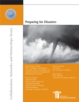 Preparing for Disasters Collaboration