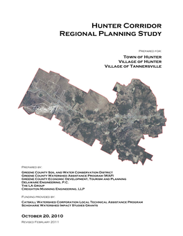 Hunter Corridor Regional Planning Study 1