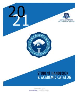 Student Handbook and Academic Catalog