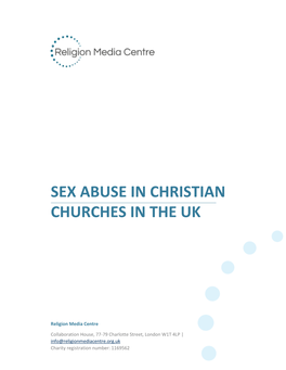 Sex Abuse in Christian Churches in the Uk