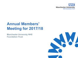Annual Members' Meeting for 2017/18
