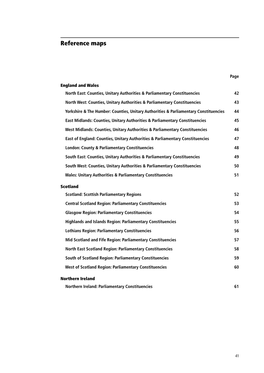 2001 Census Report for Parliamentary Constituencies