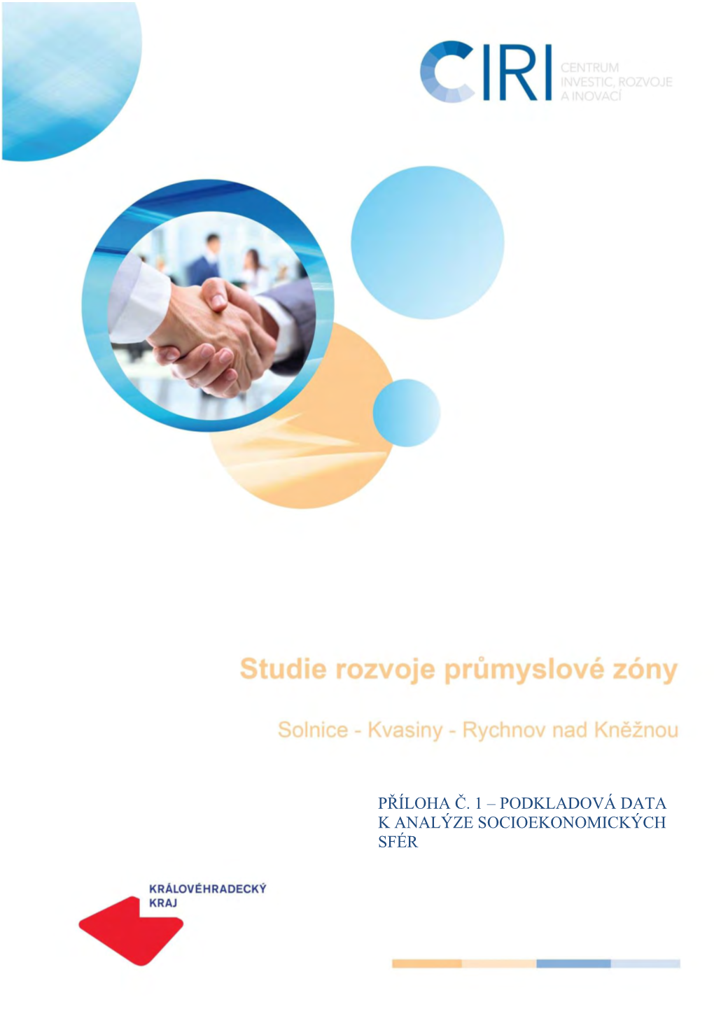 Studie Rozvoje Průmyslové Zóny Solnice