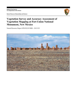 Vegetation Survey and Mapping Accuracy Assessement Report