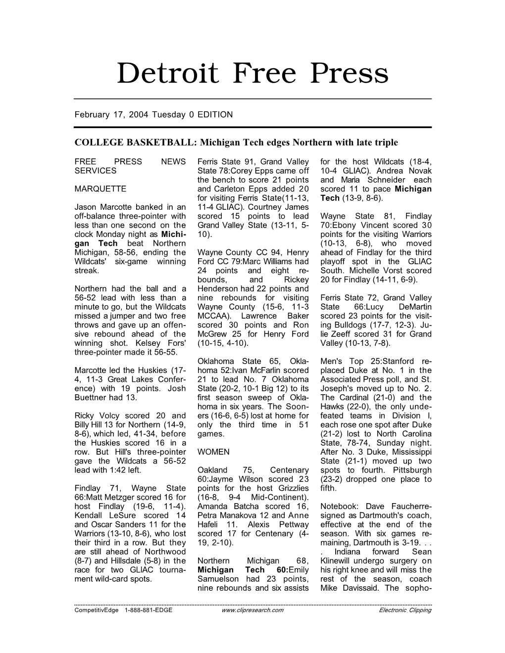 Detroit Free Press