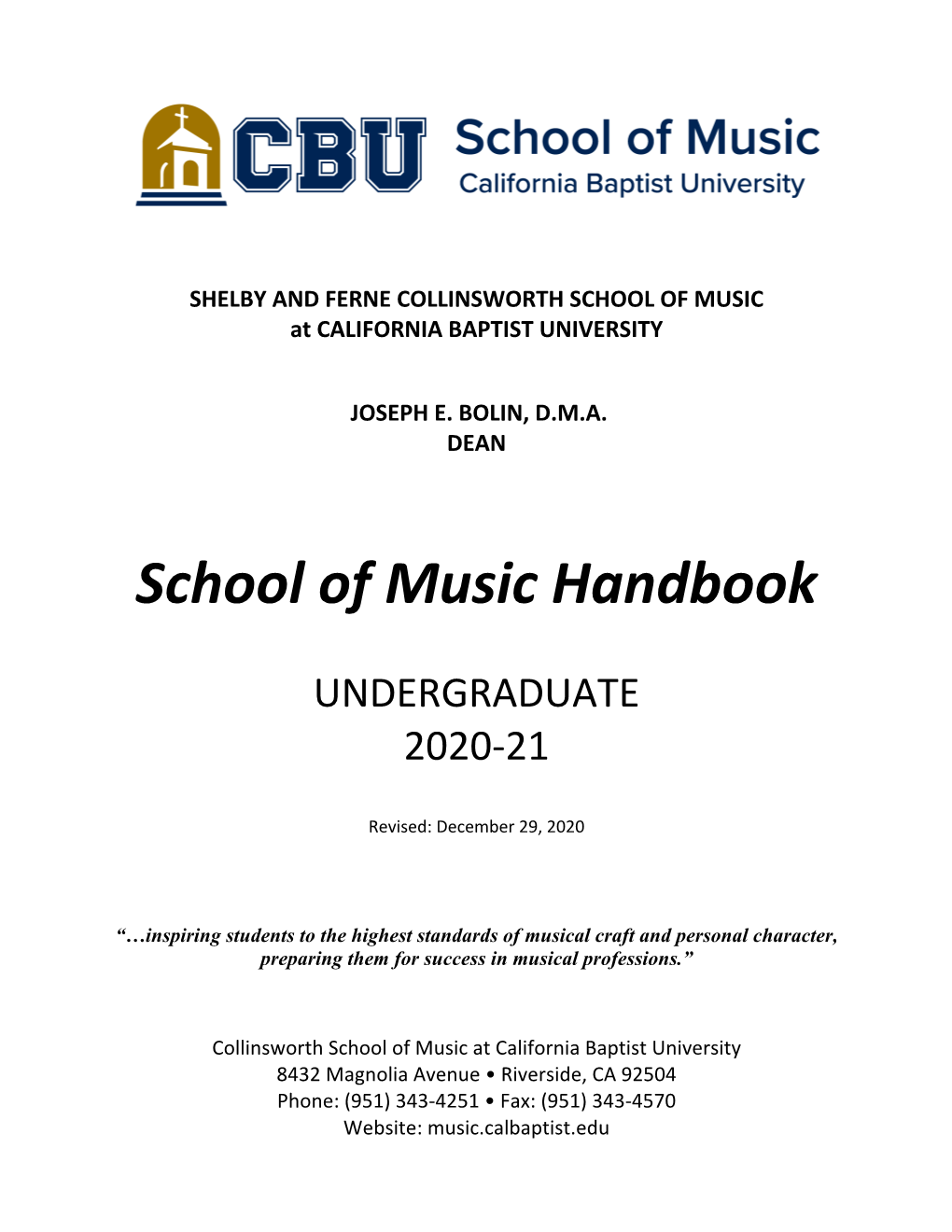 Music Handbook (UNDG) 2020-21