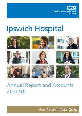 Ipswich Hospital NHS Trust: Annual Report and Accounts 2017/2018