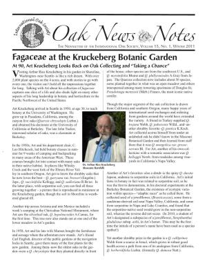Notes Oak News
