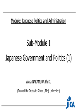 Major Contributing Factors to Japan's Modern Nation