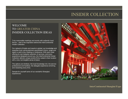 Insider Collection
