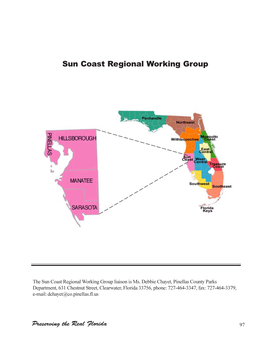 Sun Coast Regional Working Group