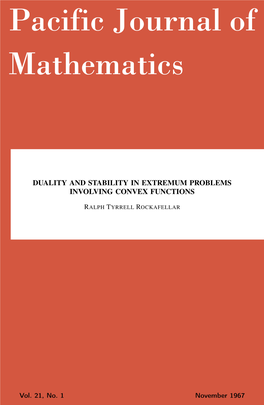 Duality and Stability in Extremum Problems Involving Convex Functions
