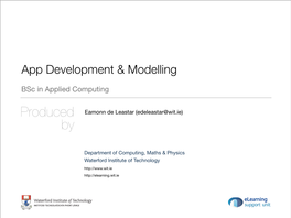 UML Why Develop a UML Model?
