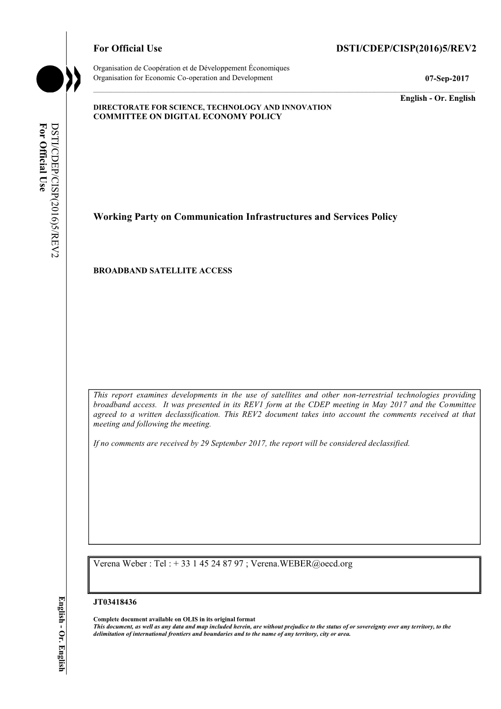 Broadband Satellite Access