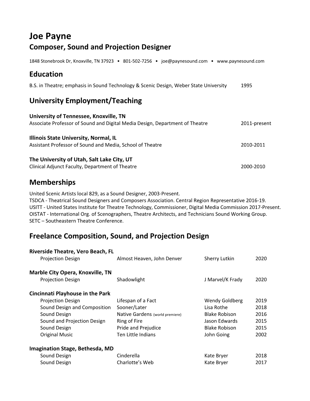 To Download the PDF Resume