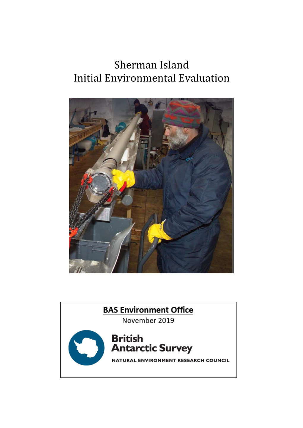 Sherman Island Initial Environmental Evaluation