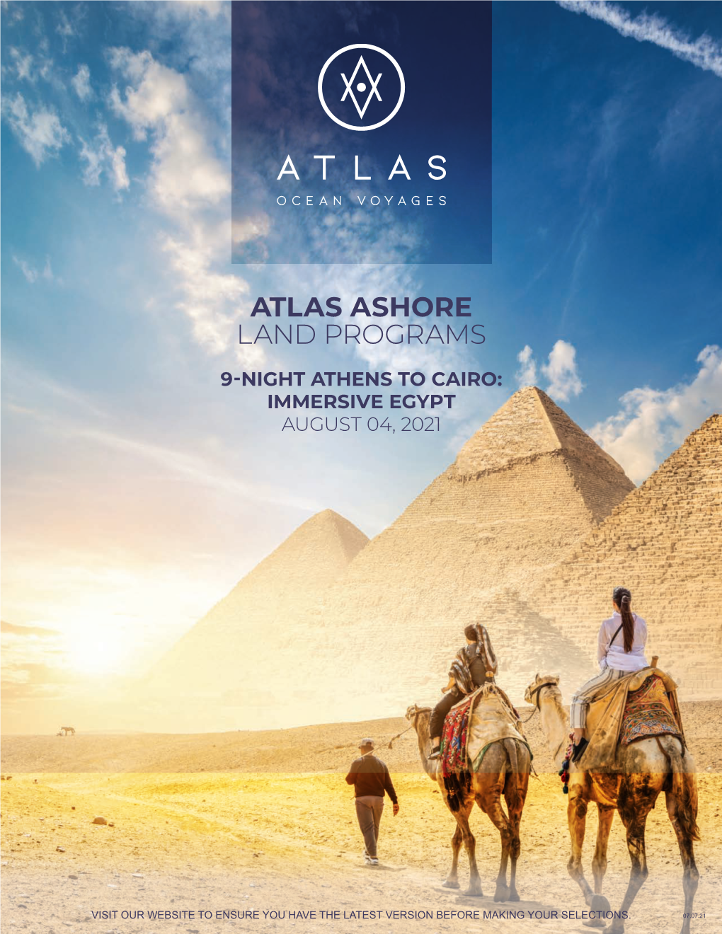 9 Night Athens to Cairo Immersive Egypt Land Programs