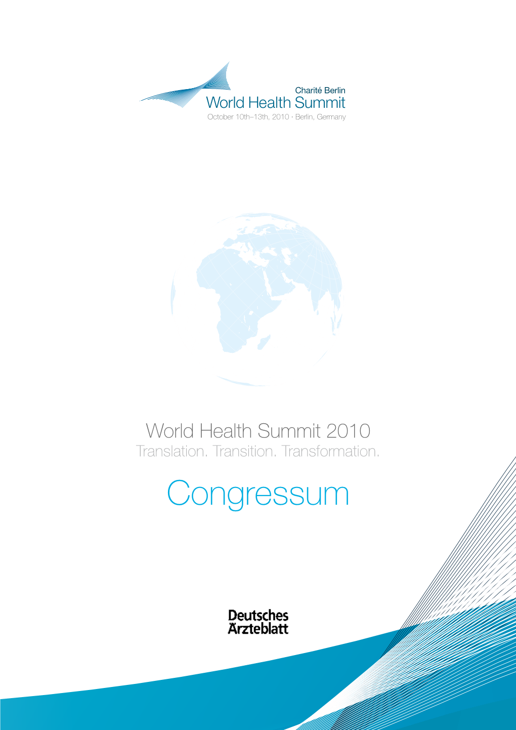 Congressum World Health Summit 2010 · Congressum