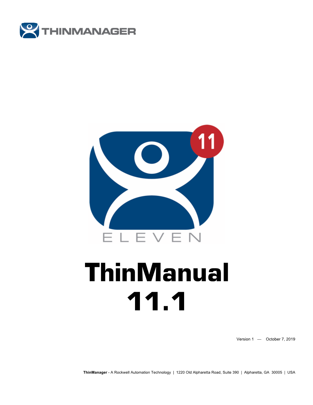 Thinmanual 11.1