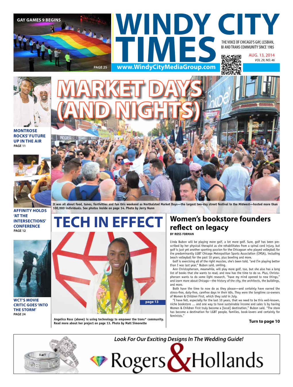 MARKET DAYS (AND NIGHTS) Montrose Rocks’ Future up in the Air Page 11