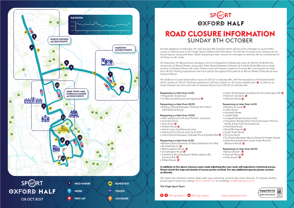 Road Closure Information