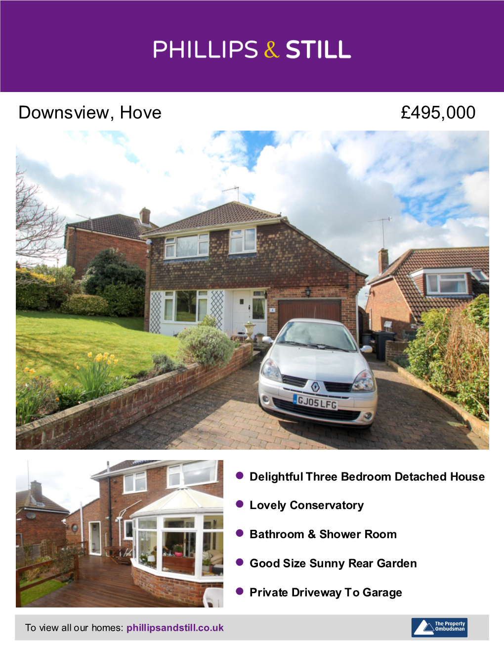 Downsview, Hove £495,000