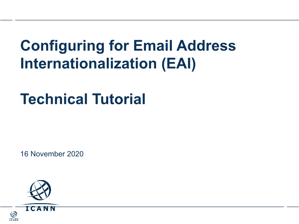 Internationalized Domain Names (Idns)