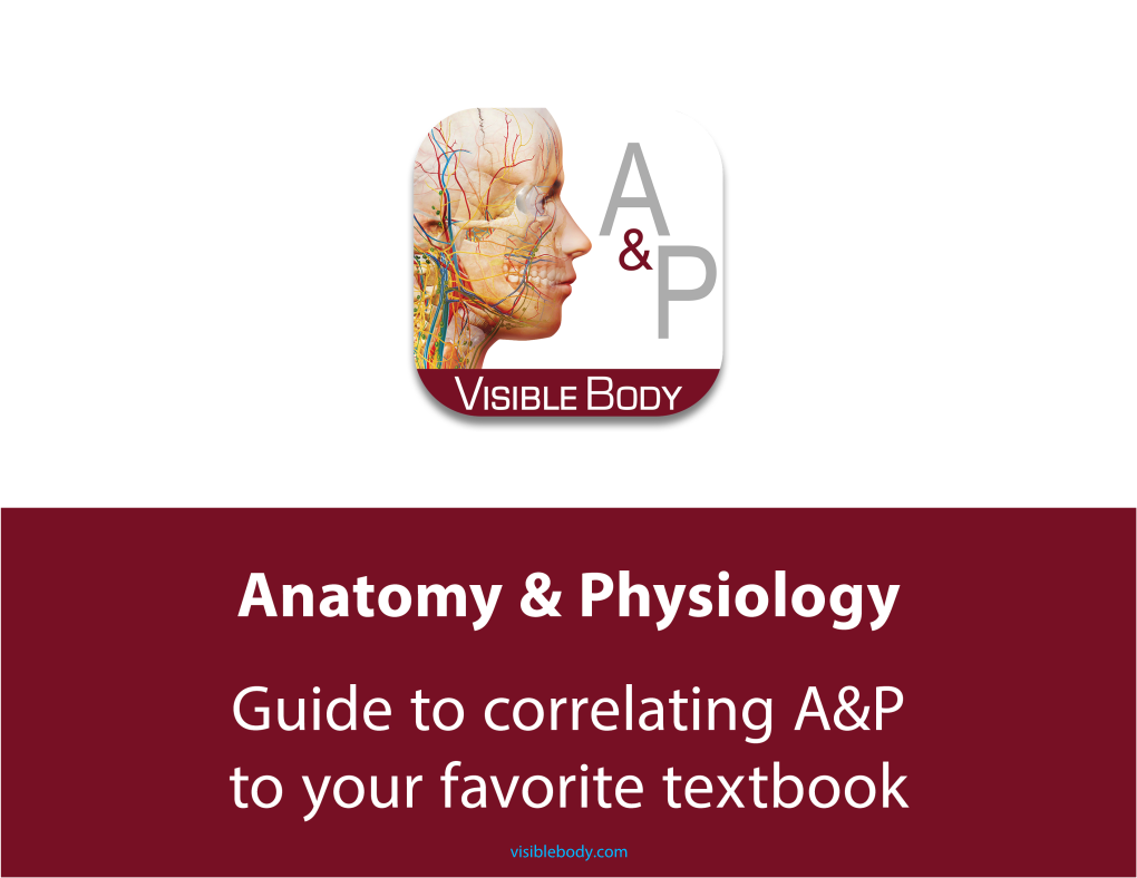 Anatomy & Physiology Correlation Guide