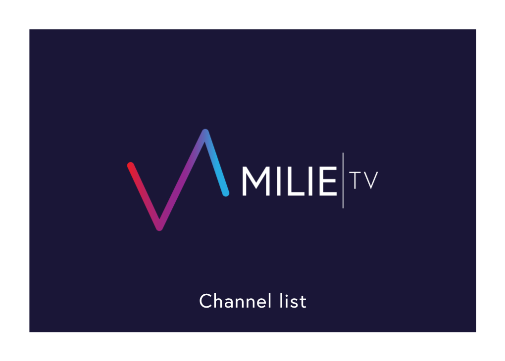 Channel List PREMIUM SELECT PLUS PREMIUM SELECT PLUS