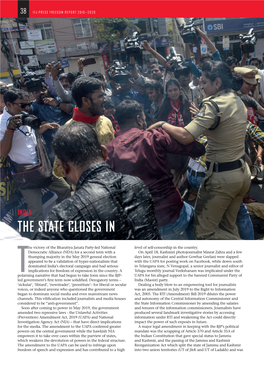 India the State Closes In