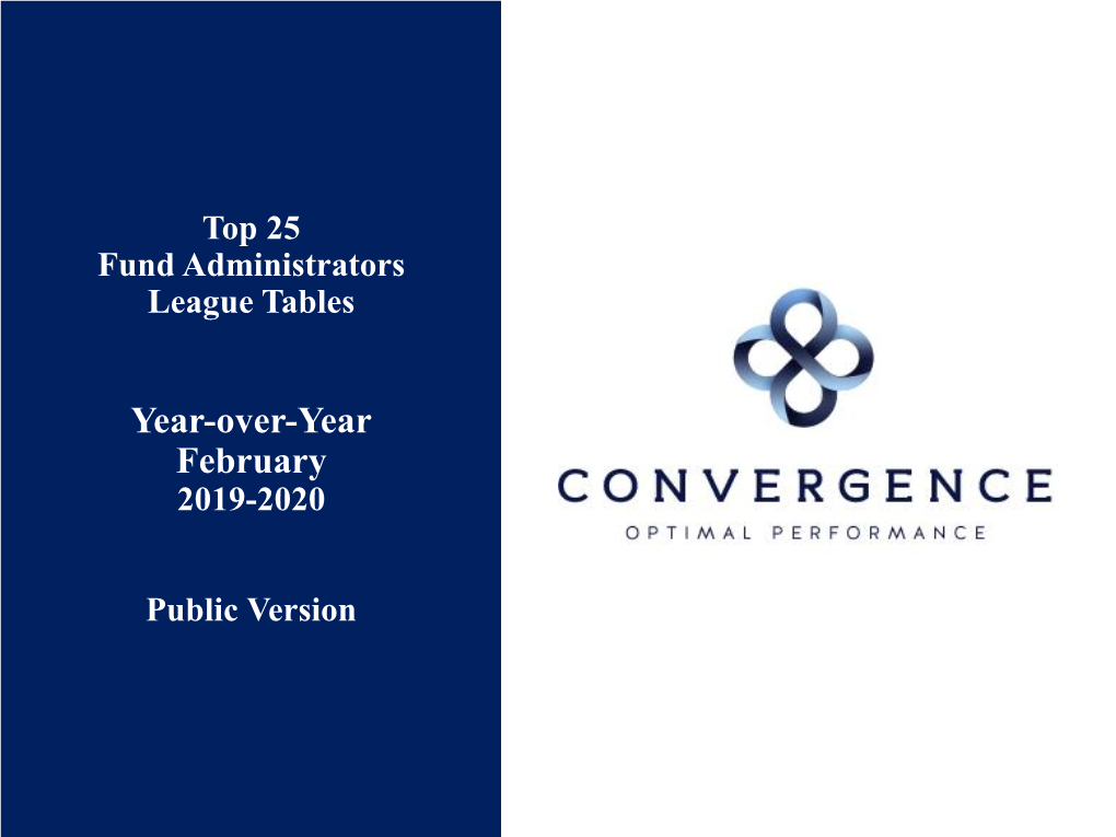 Top 25 Fund Administrators League Tables DocsLib