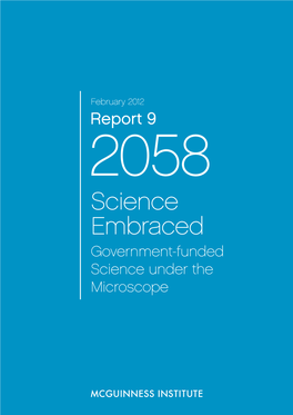 Government-Funded Science Under the Microscope